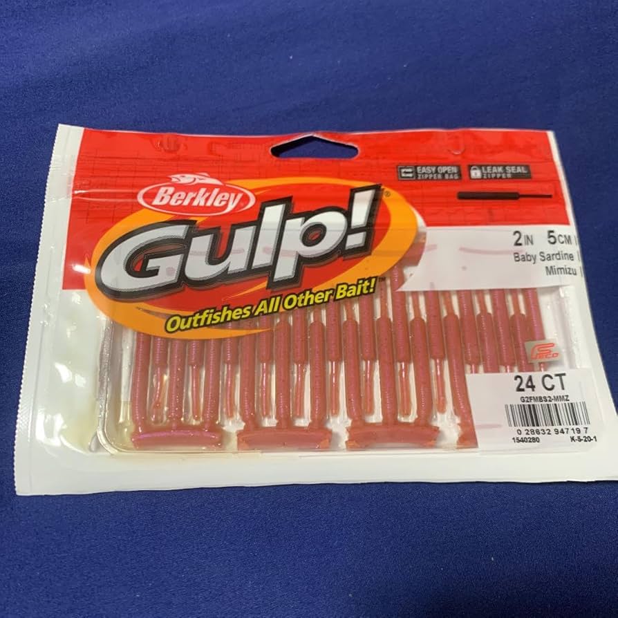GULP アジメバル 旧フォーミュレーション Baby Sardine バークレイ ガルプ！アライブ！ベビーサーディン2 / Gulp